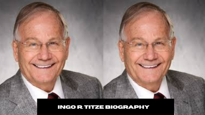 ingo r. titze biography​