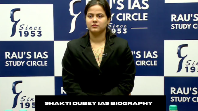 shakti dubey ias biography